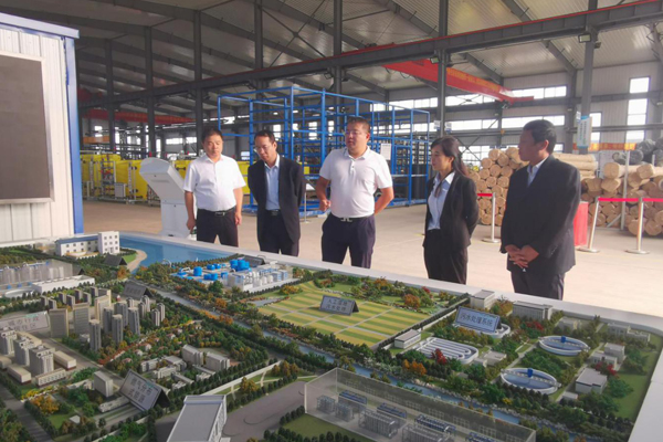 陜西航天建設(shè)集團(tuán)有限公司總經(jīng)理、黨委副書記謝明娟率隊(duì)赴遼寧一諾環(huán)保產(chǎn)業(yè)集團(tuán)開(kāi)展考察調(diào)研工作